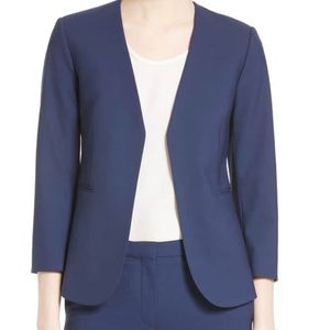 Navy Theory Open Blazer